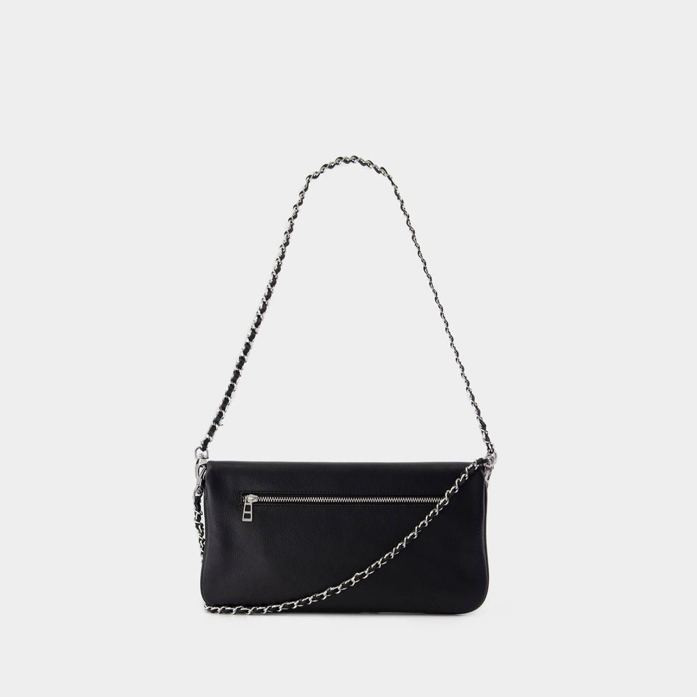 Zadig & Voltaire Rock Graffiti Crossbody - Calfskin - Black