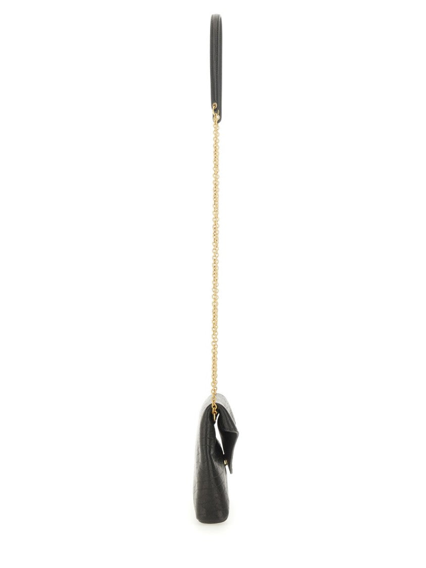 Saint Laurent Clutch Bag With Chain Cassandras