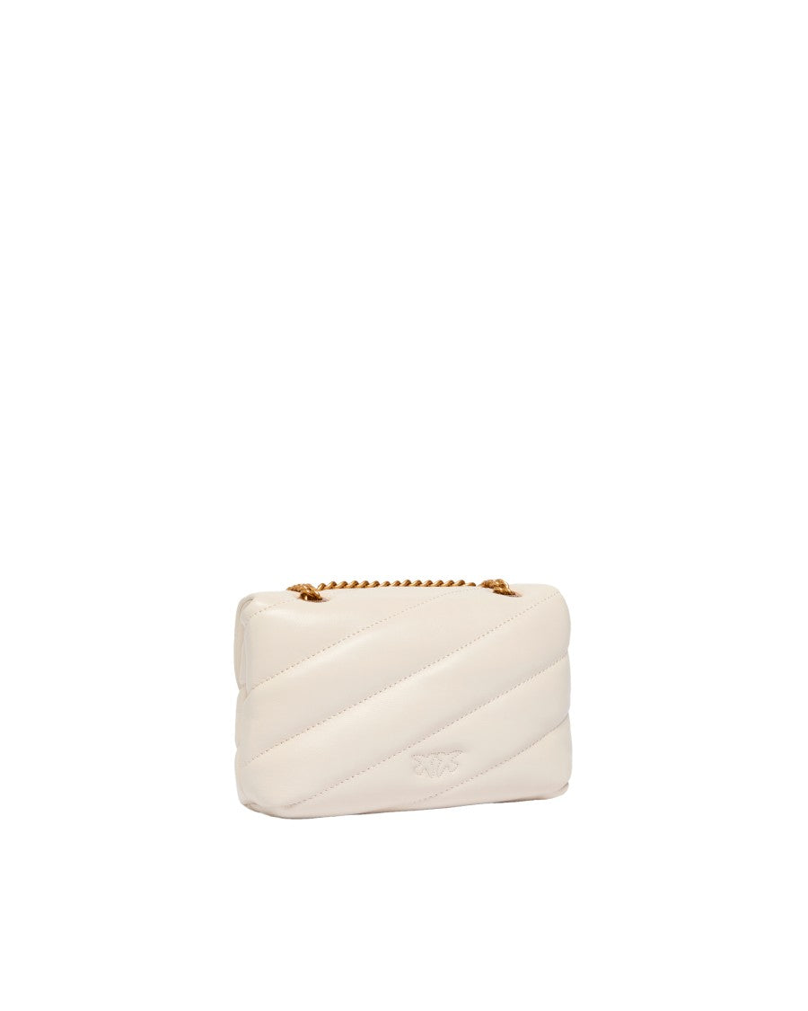 Pinko Baby Love Bag Puff Small Shoulder Bag White
