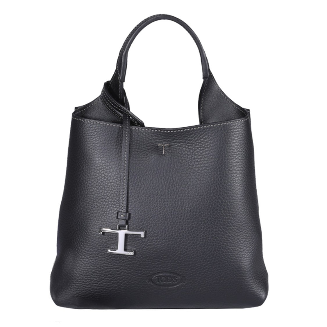 Tod's Black Leather Tote