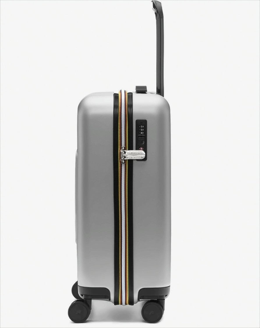 K-Way Hardside Carry-On Luggage With Embossed Logo