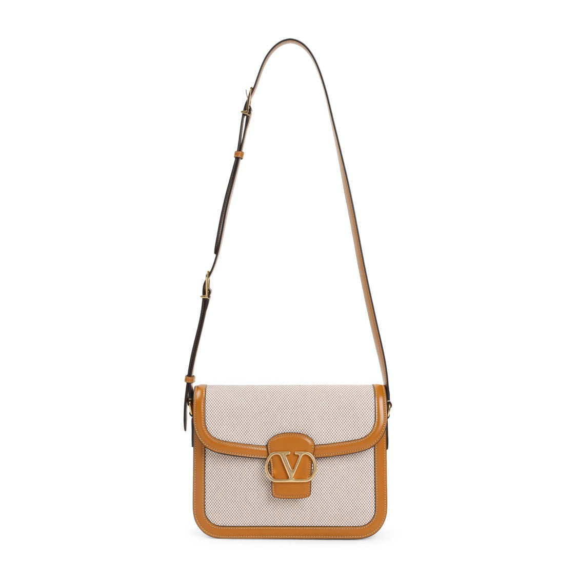 Valentino Brown Leather Shoulder Bag
