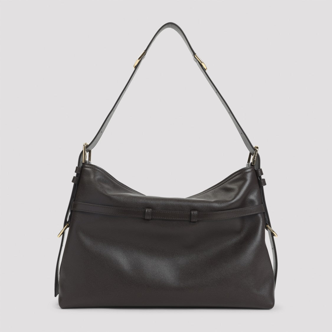 Givenchy Brown Leather Handbag With Adjustable Straps