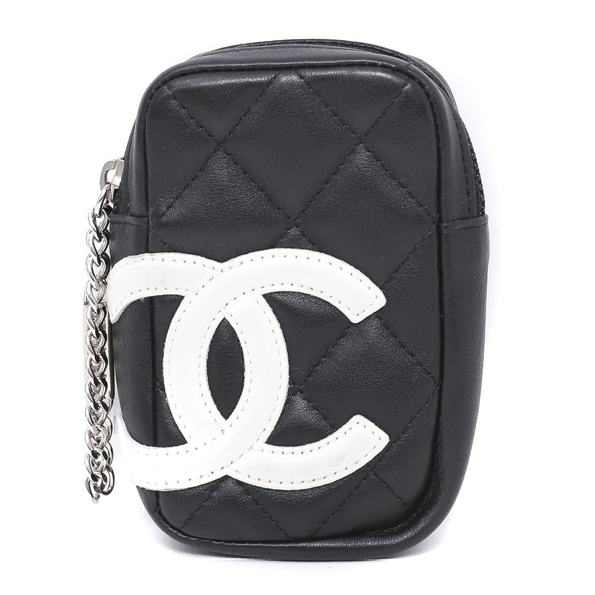 Chanel Bicolor CC Belt Coin Pouch