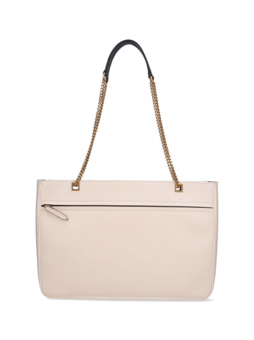 Valentino Garavani Rectangular Handbag With Geometric V Design