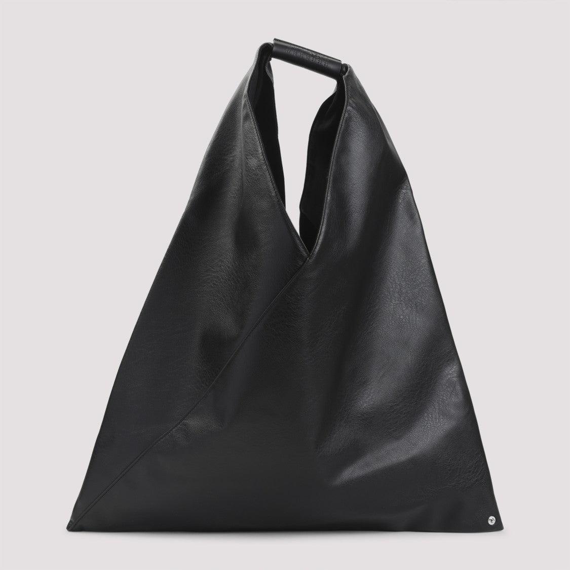 Mm6 By Maison Margiela Classic Japanese Black Polyurethane Shoulder Bag