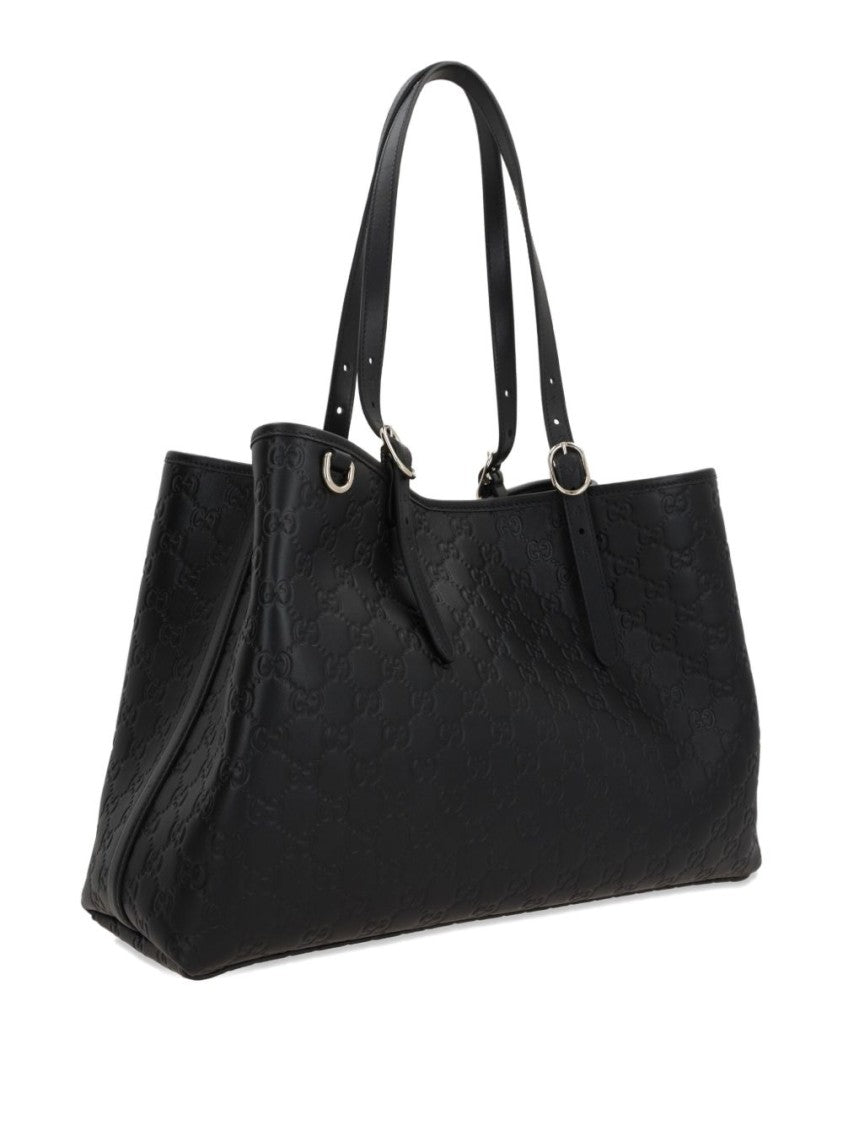 Gucci Gg Emblem Large Tote Bag