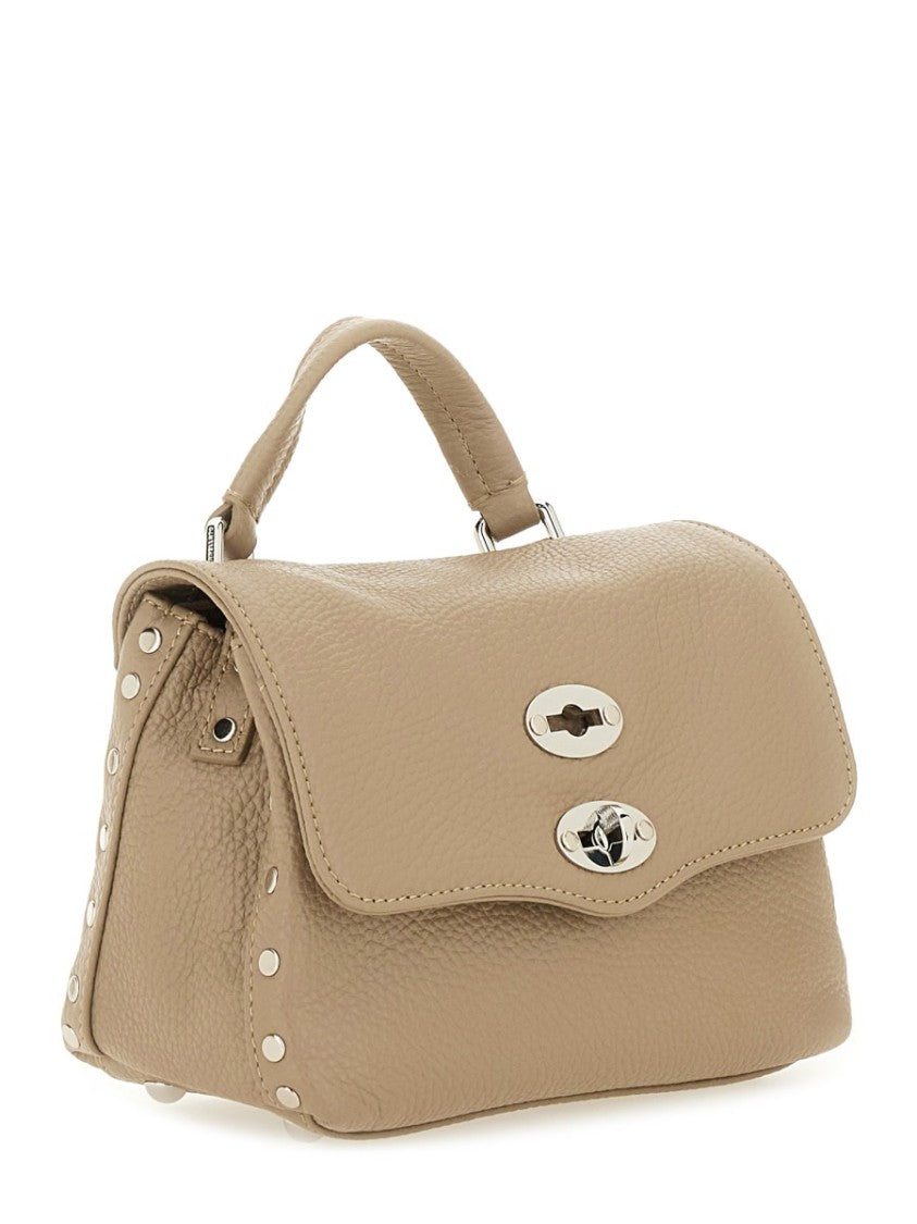 Zanellato Textured Leather Shoulder Bag