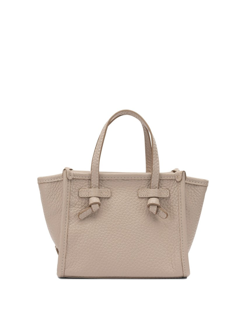 Gianni Chiarini Textured Leather Handbag With Detachable Strap