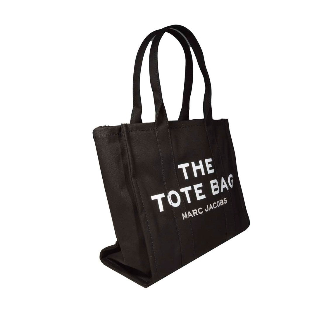 Marc Jacobs Large Black Canvas Tote Bag
