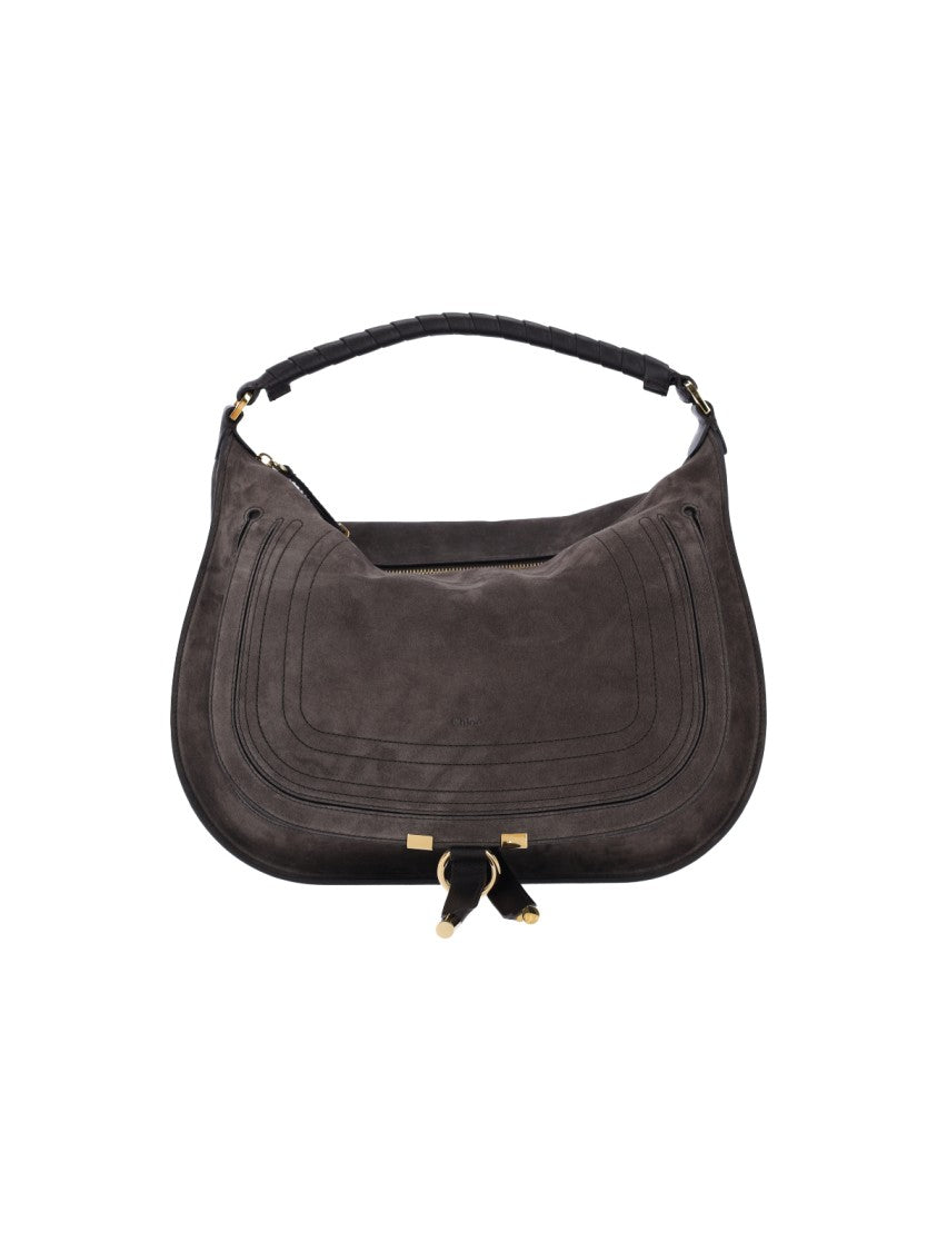 Chloé "Marcie" Shoulder Bag – Brown