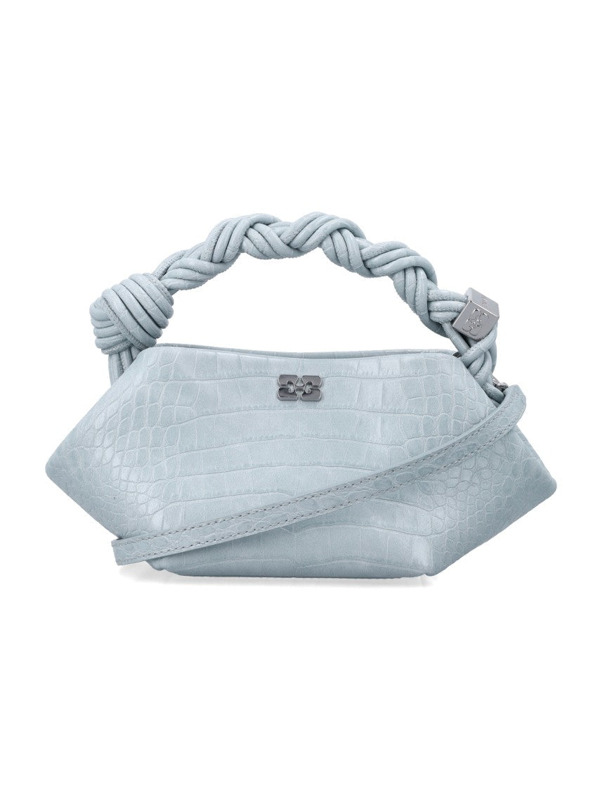 Ganni Mini Crocco Embossed Bou Bag