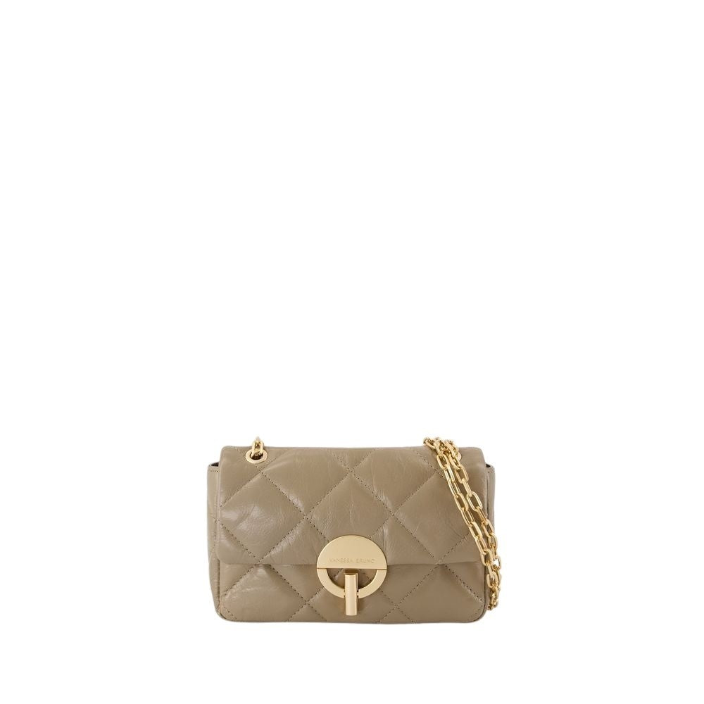 Vanessa Bruno Moon Medium Handbag - Leather - Brown