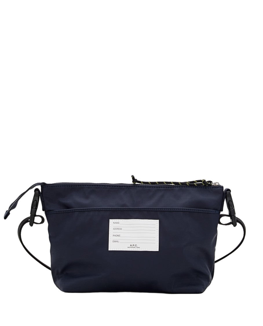 A.P.C. Compact Crossbody Bag With Flap Pocket