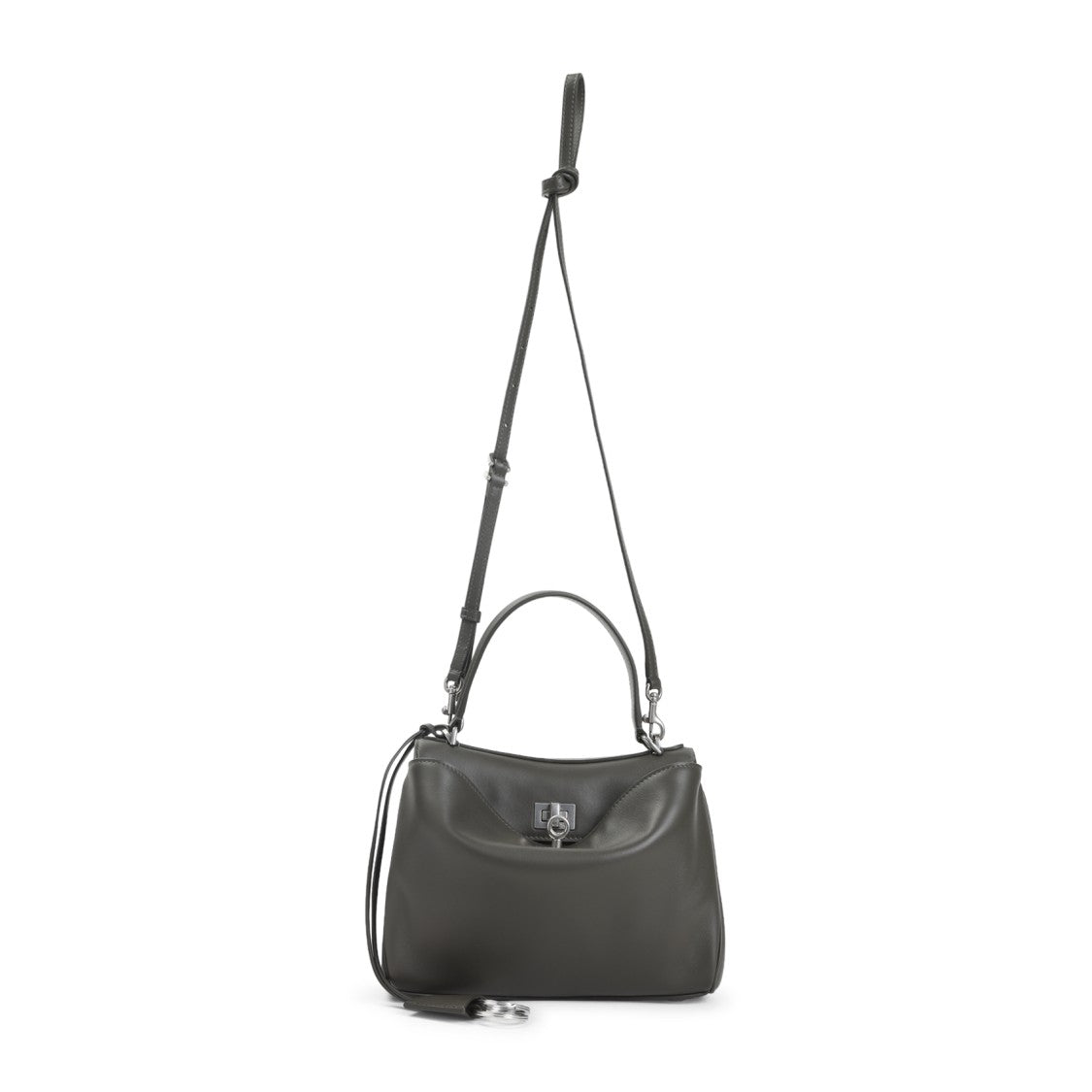 Balenciaga Green Leather Shoulder Bag