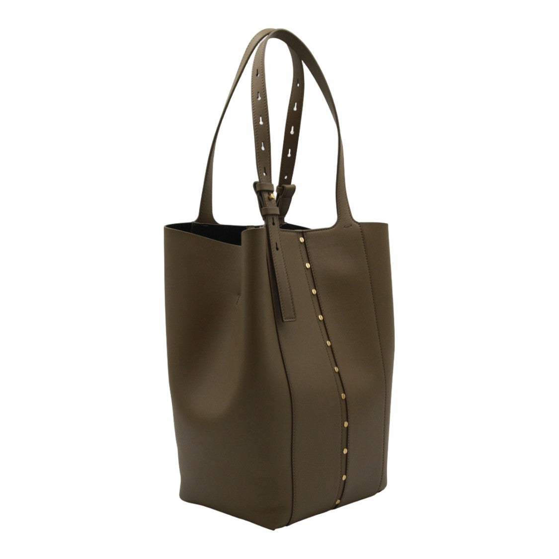 Golden Goose Structured Tote Bag With Gold-Tone Accents