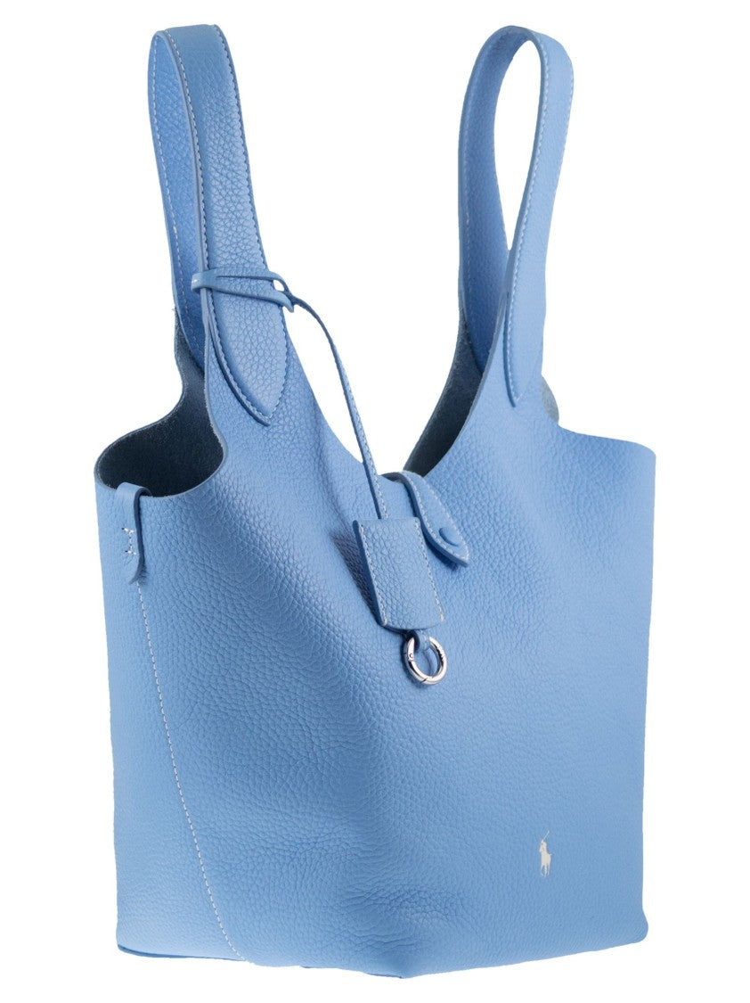 Polo Ralph Lauren Polo Play Leather Tote Bag