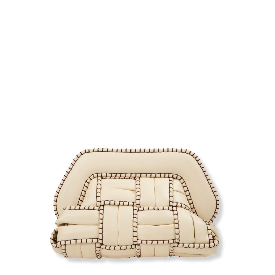 Themoirè Structured Handbag With Distinctive Tia Trim Detail