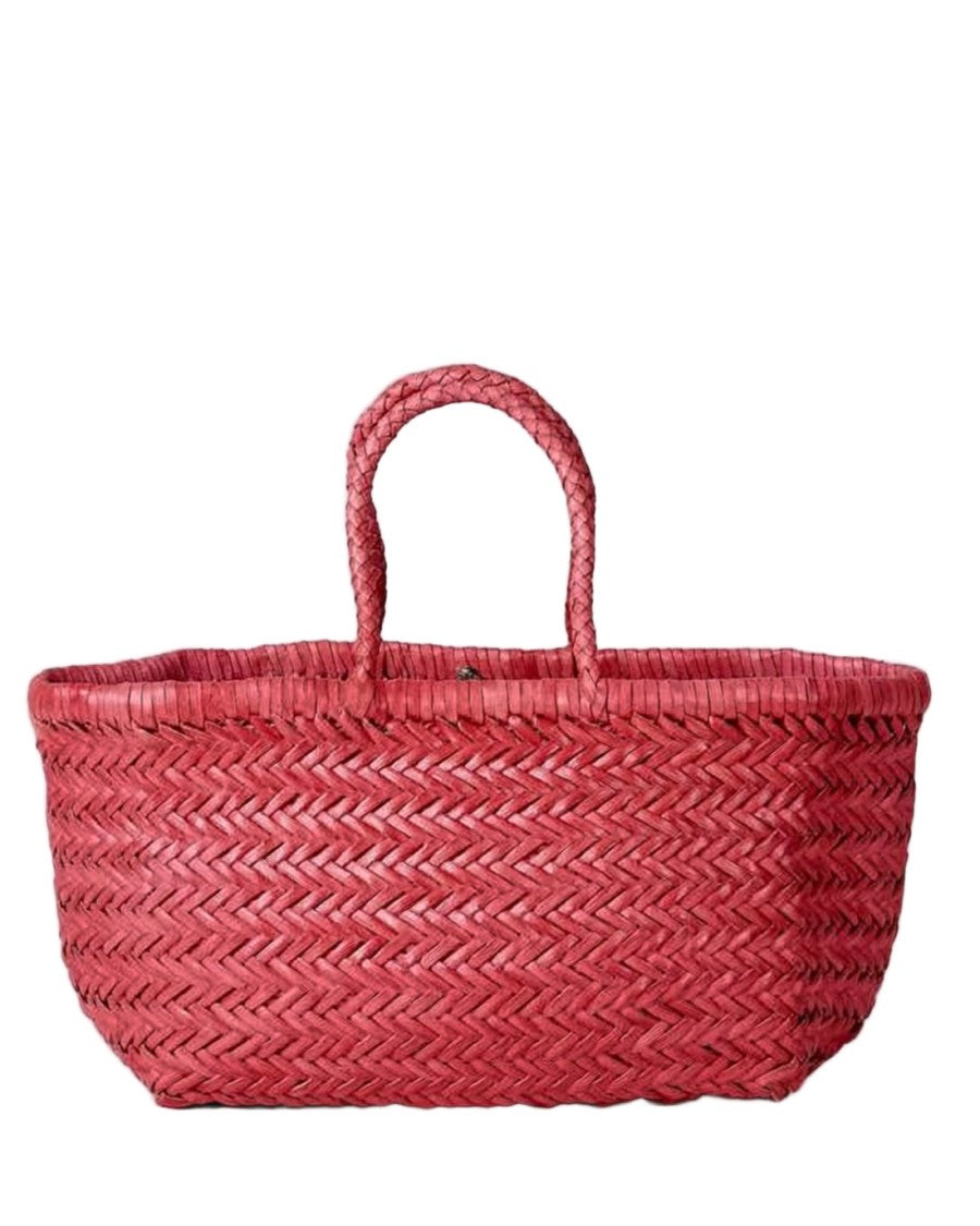 Dragon Diffusion Mini Woven Tote Bag In Vibrant Buffalo Leather