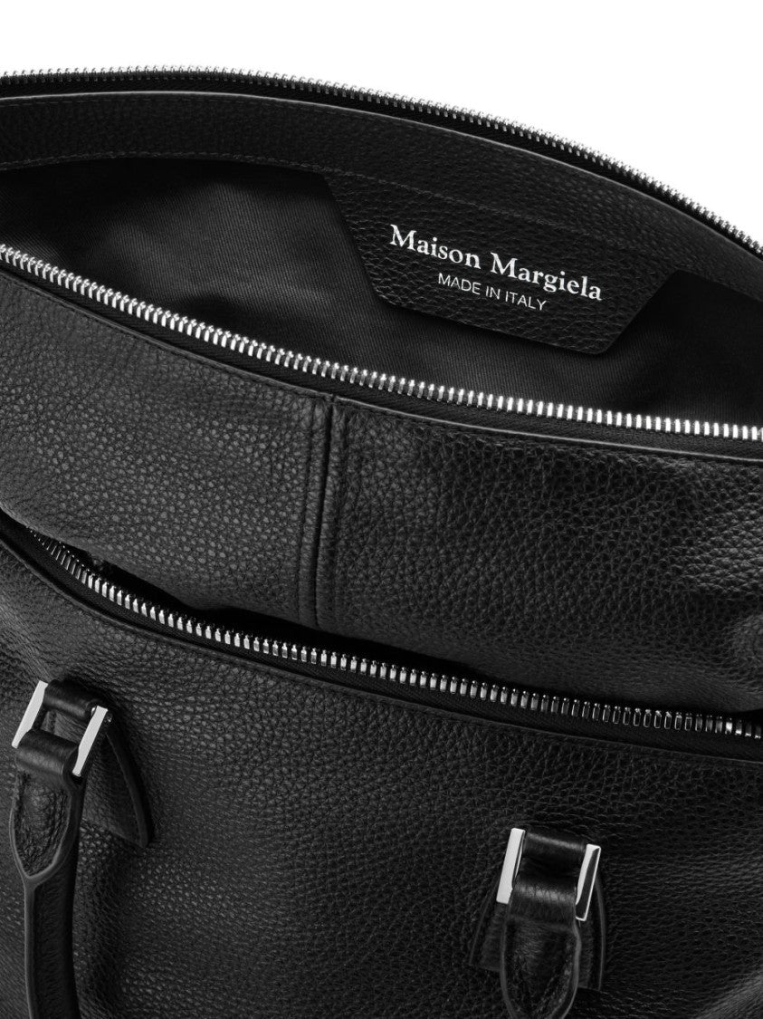 Maison Margiela Pebbled Calf Leather Shoulder Bag