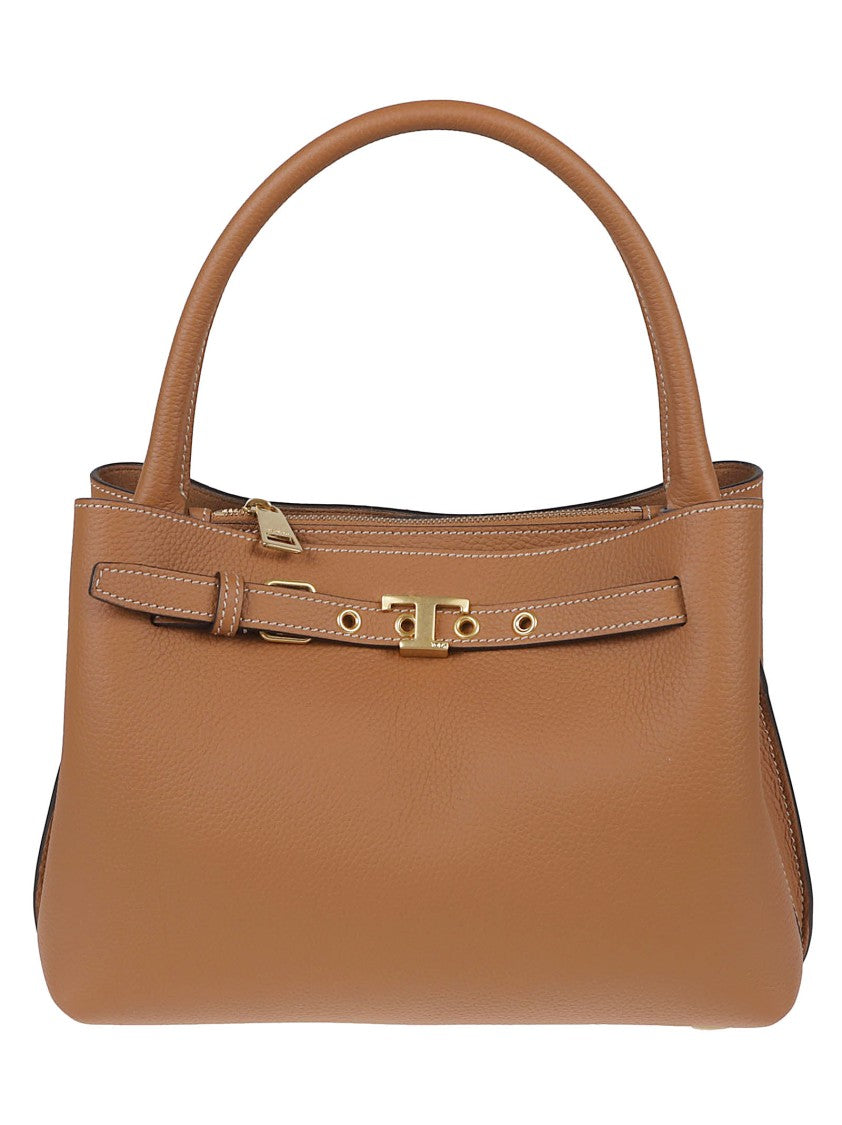 Tod's Structured Textured Calfskin Handbag