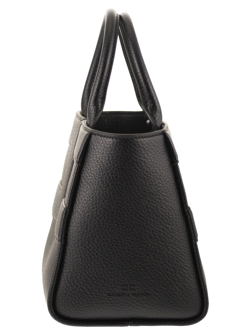 Elisabetta Franchi Medium Tote Bag With Logo