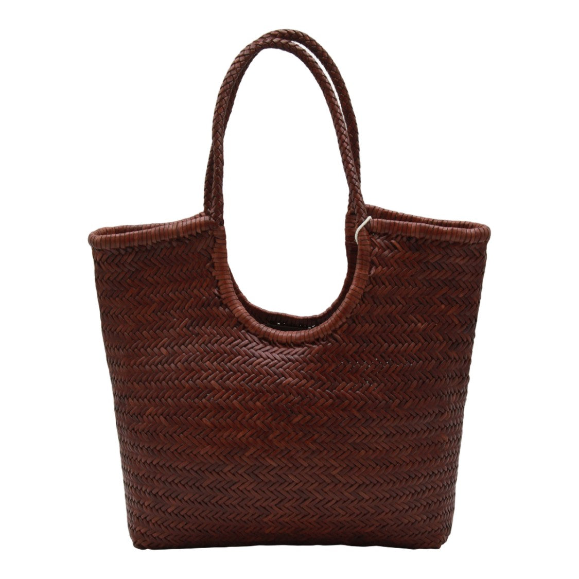 Dragon Diffusion Medium Woven Tote Bag With Herringbone Pattern