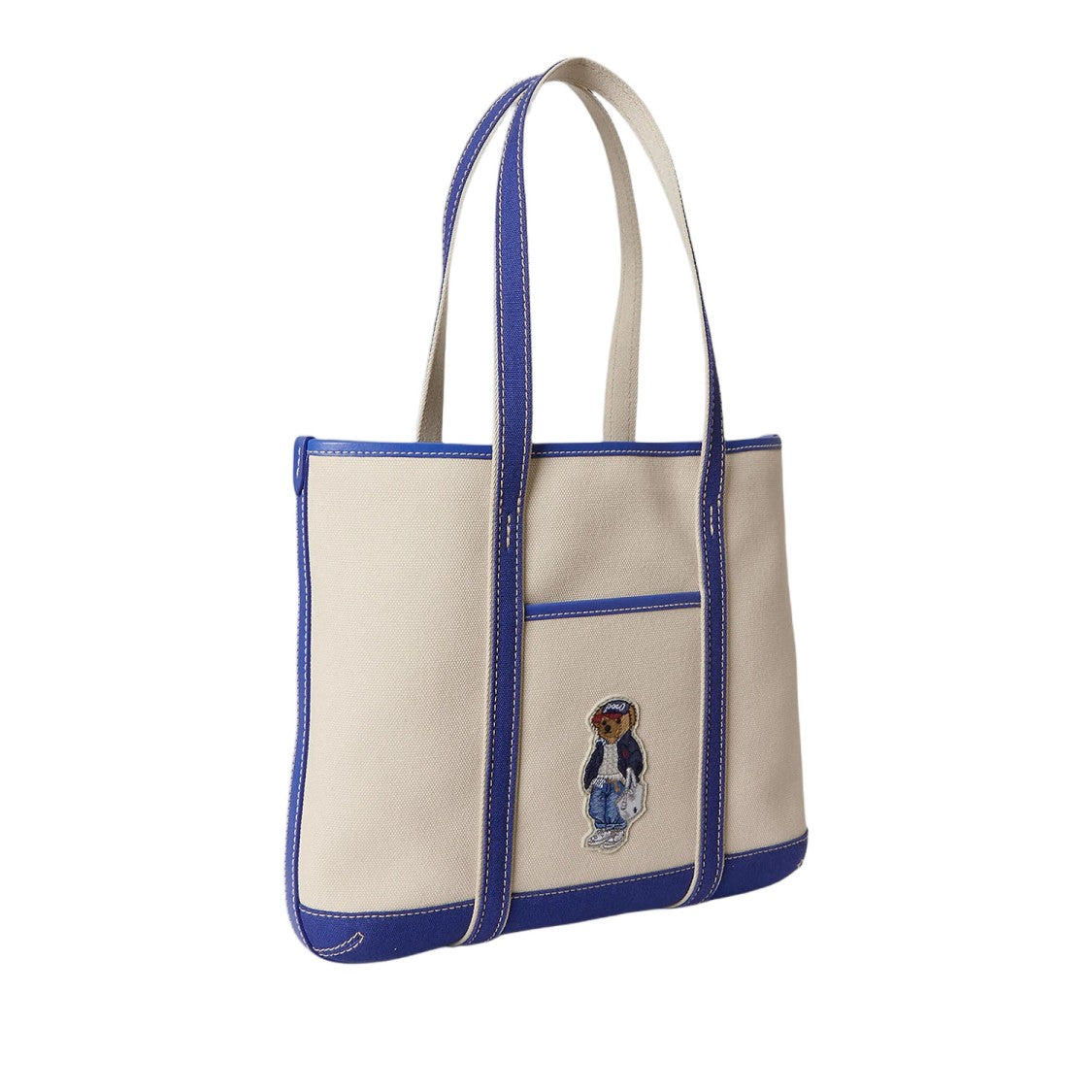 Polo Ralph Lauren Polo Bear Appliqué Fabric Tote Bag