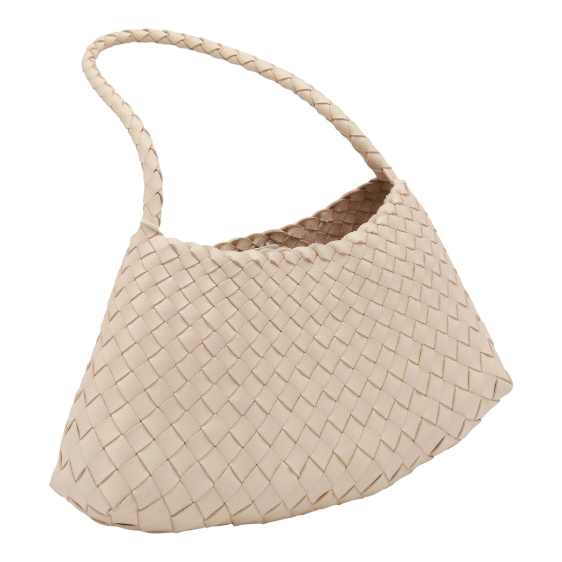 Dragon Diffusion Crescent-Shaped Bag With Soft Woven Texture