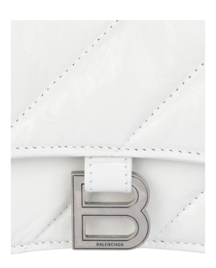 Balenciaga Crush Xs Quilted Chain Shoulder Bag