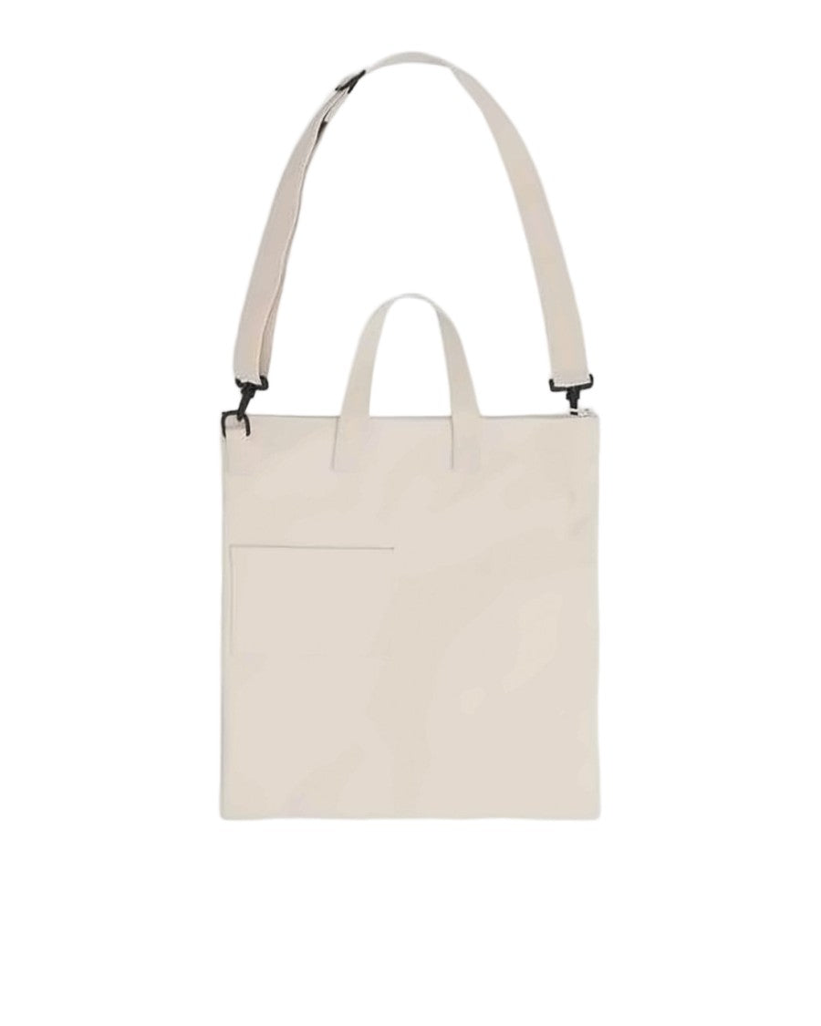 Comme Des Garçons Cotton Tote Bag With Front Pockets