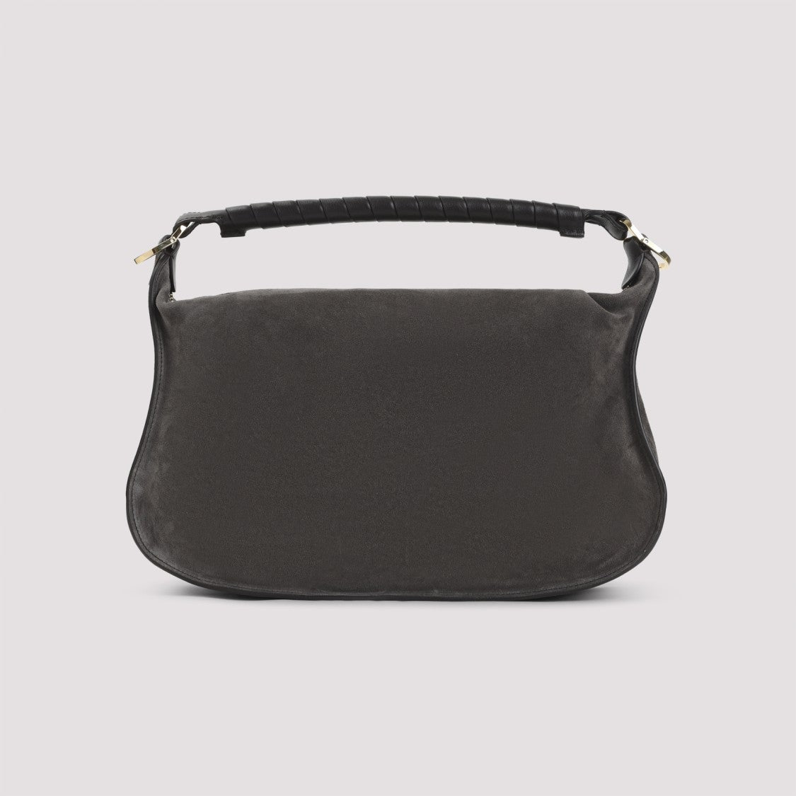 Chloé Kohl Brown Suede Calf Leather Marcie Bag