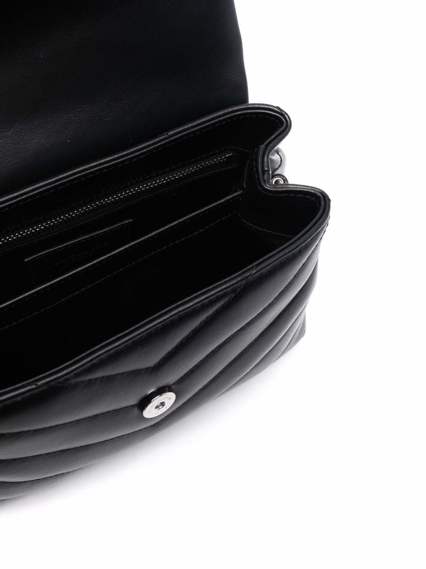 Saint Laurent Loulou Toy Bag In Quilted Y Pattern