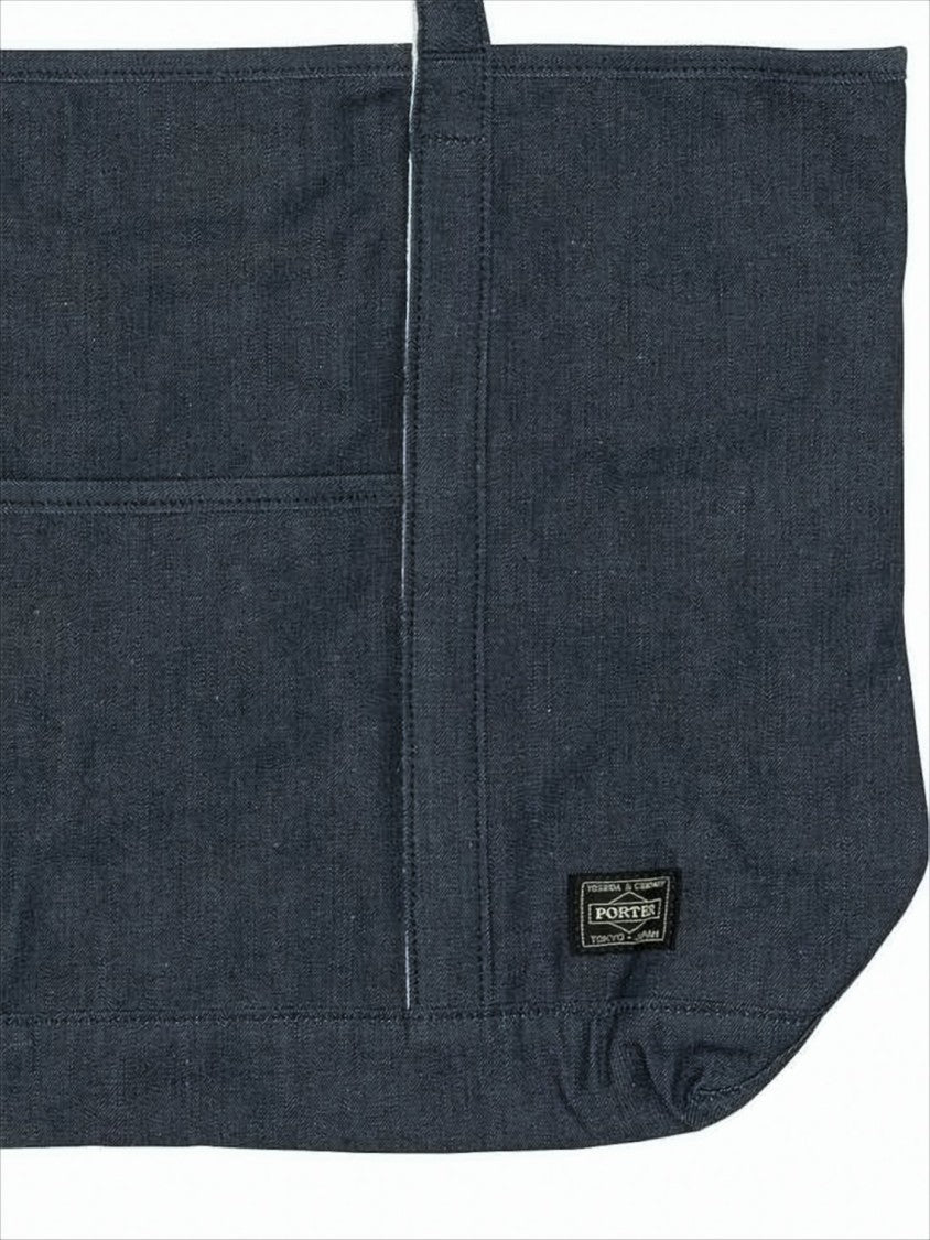 Porter Rectangular Cotton Shoulder Bag With Minimalist Design