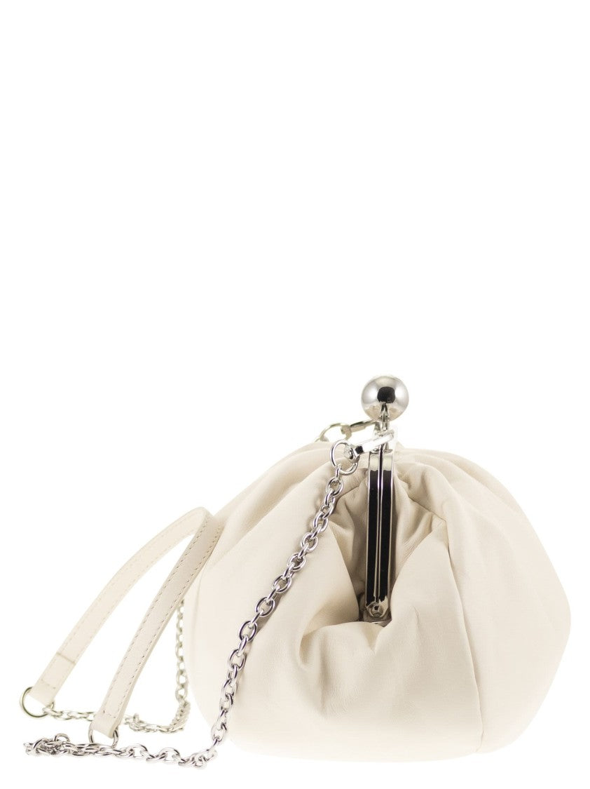 Max Mara Medium Nappa Leather Pastry Bag With Oversized Proportions