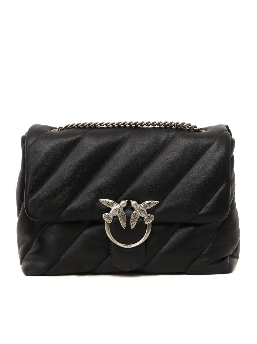 Pinko Love Puff Big Cl Sheep Nappa Bag