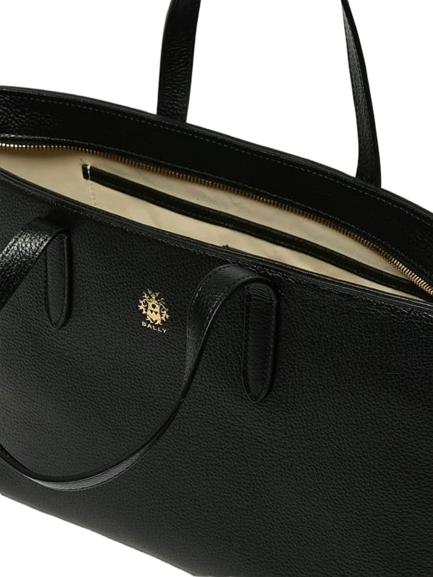 Bally Textured Cow Leather Tote Bag