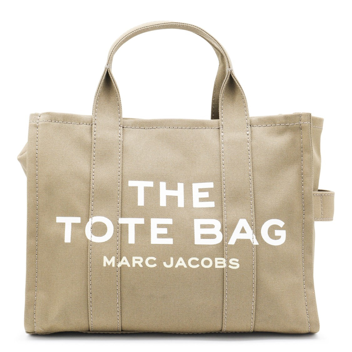 Marc Jacobs Light Green Cotton The Medium Tote Bag