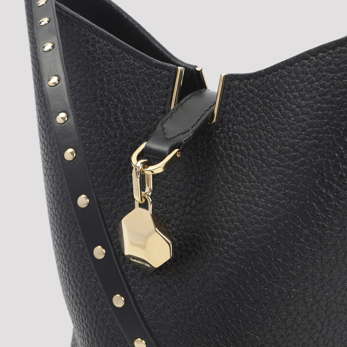 Lanvin Textured Leather Bucket-Style Handbag