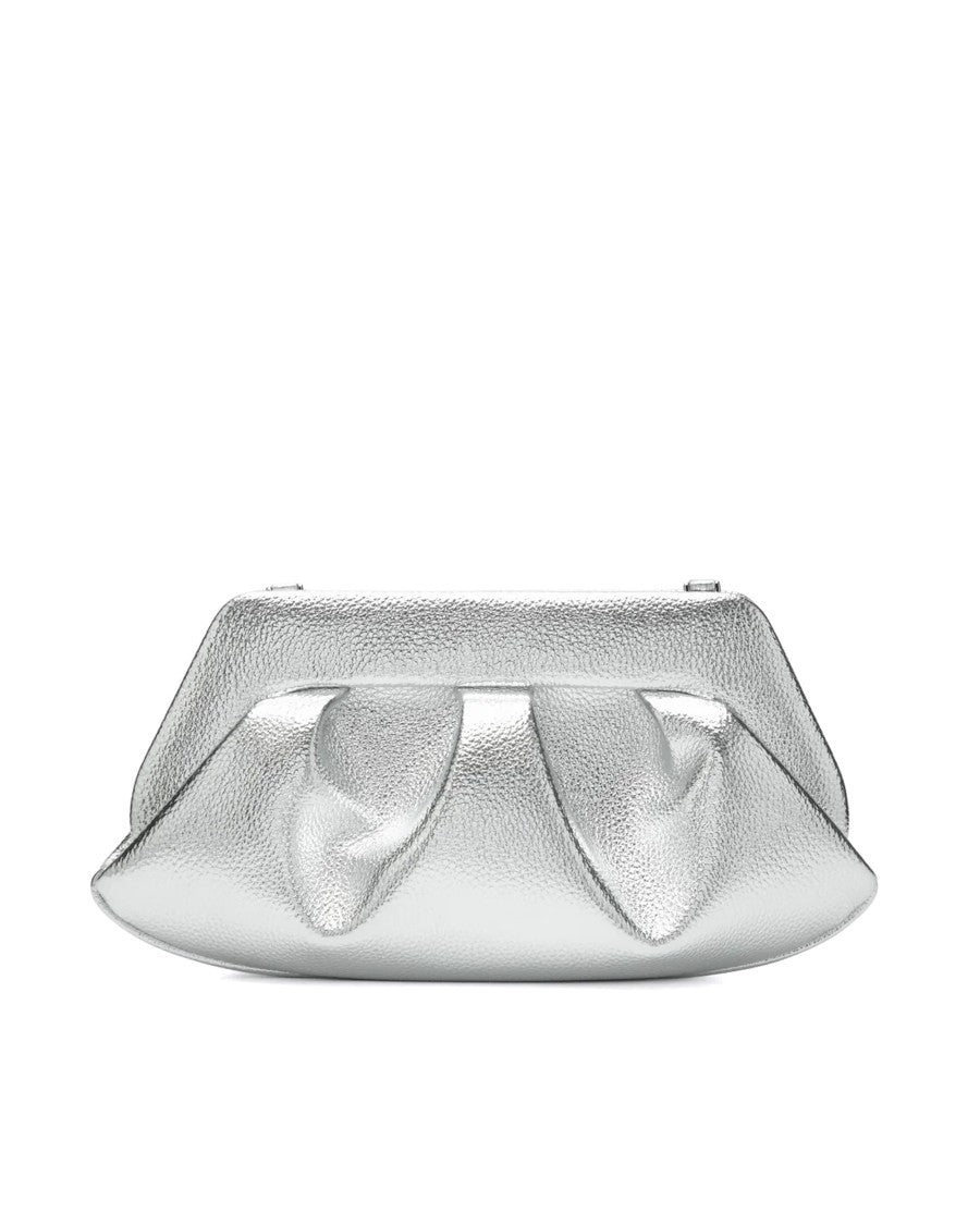 Themoirè Bios Baguette Silver Laminate Bag