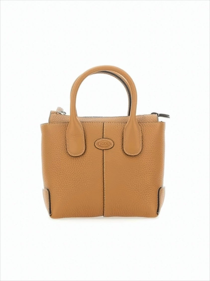 Tod's Textured Calf Leather Tote Bag