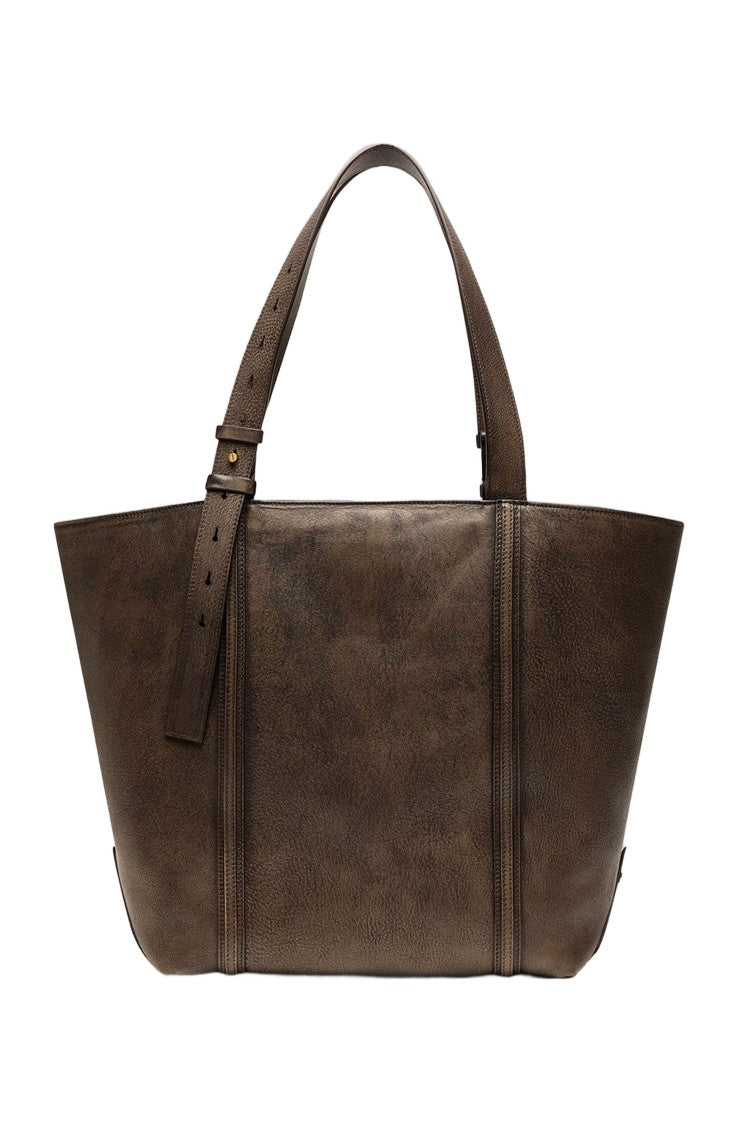 Golden Goose Brown 24/7 North South Shopping Bag
