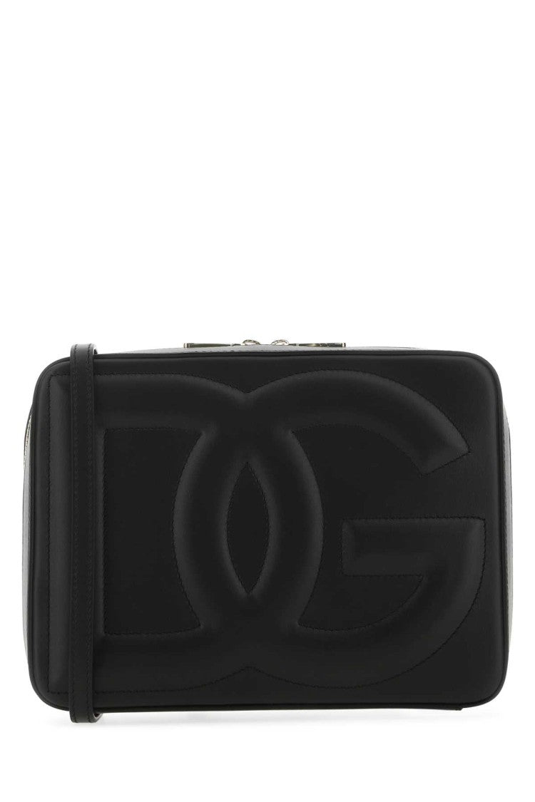 Dolce & Gabbana Black Leather Crossbody Bag