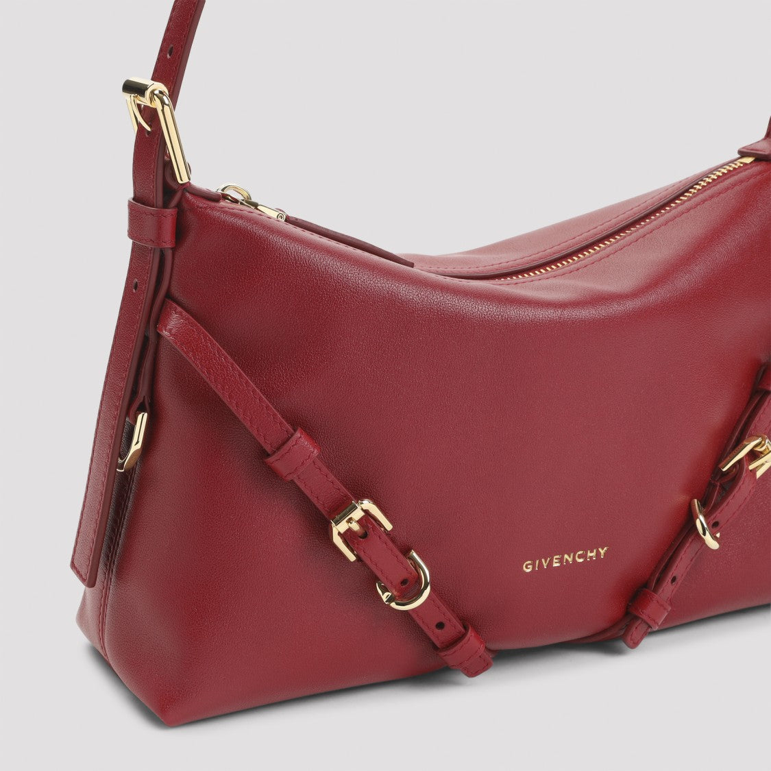 Givenchy Compact Calf Leather Shoulder Bag