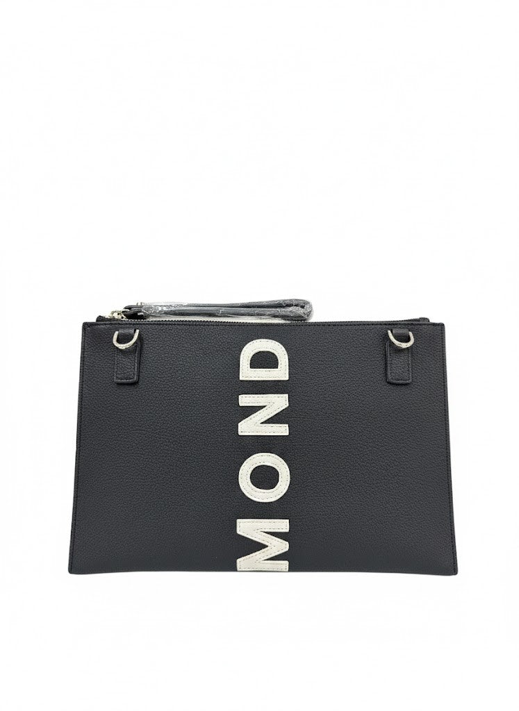 Richmond Textured Black Rectangular Pochette