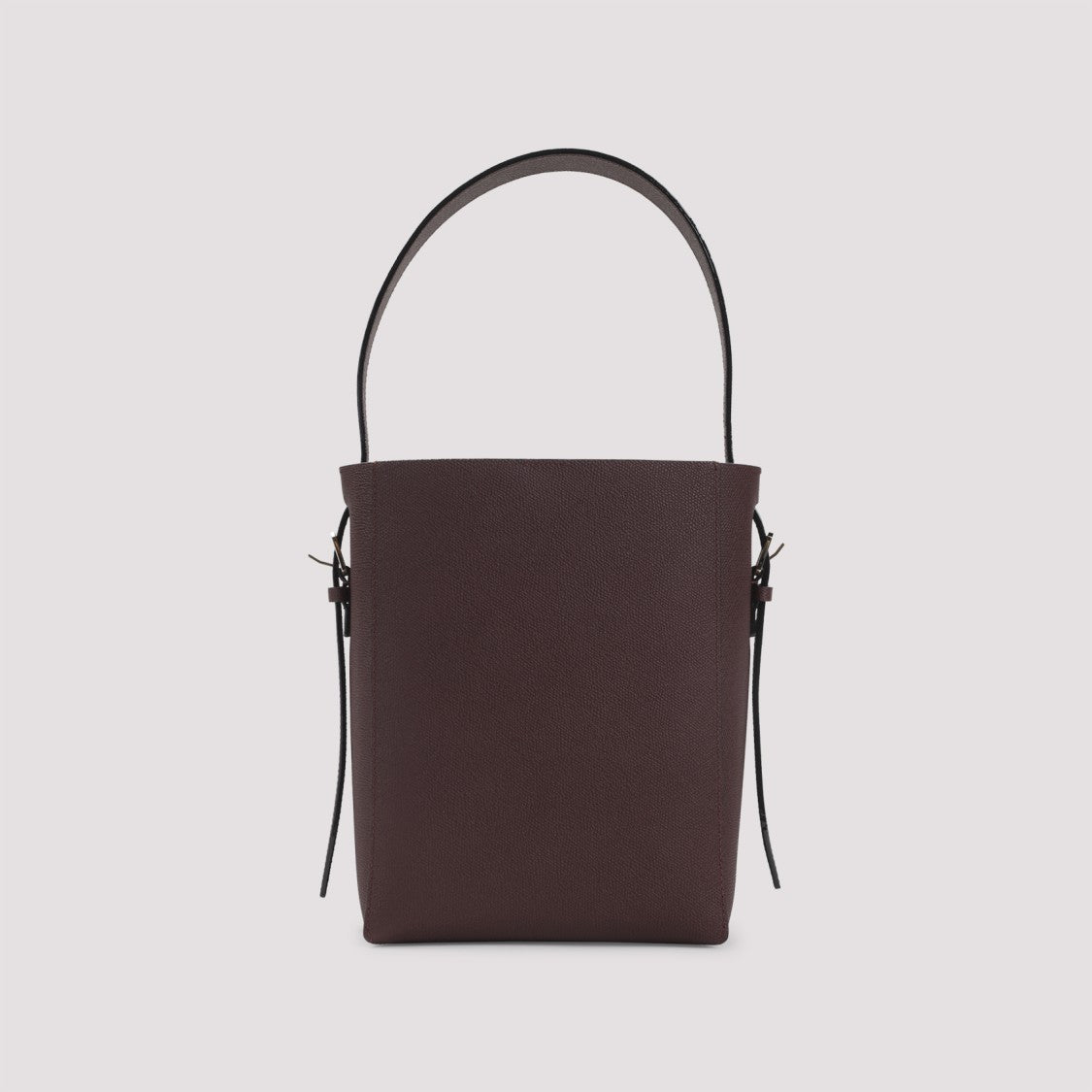 Valextra Amaranto Calf Leather Small Bucket Bag
