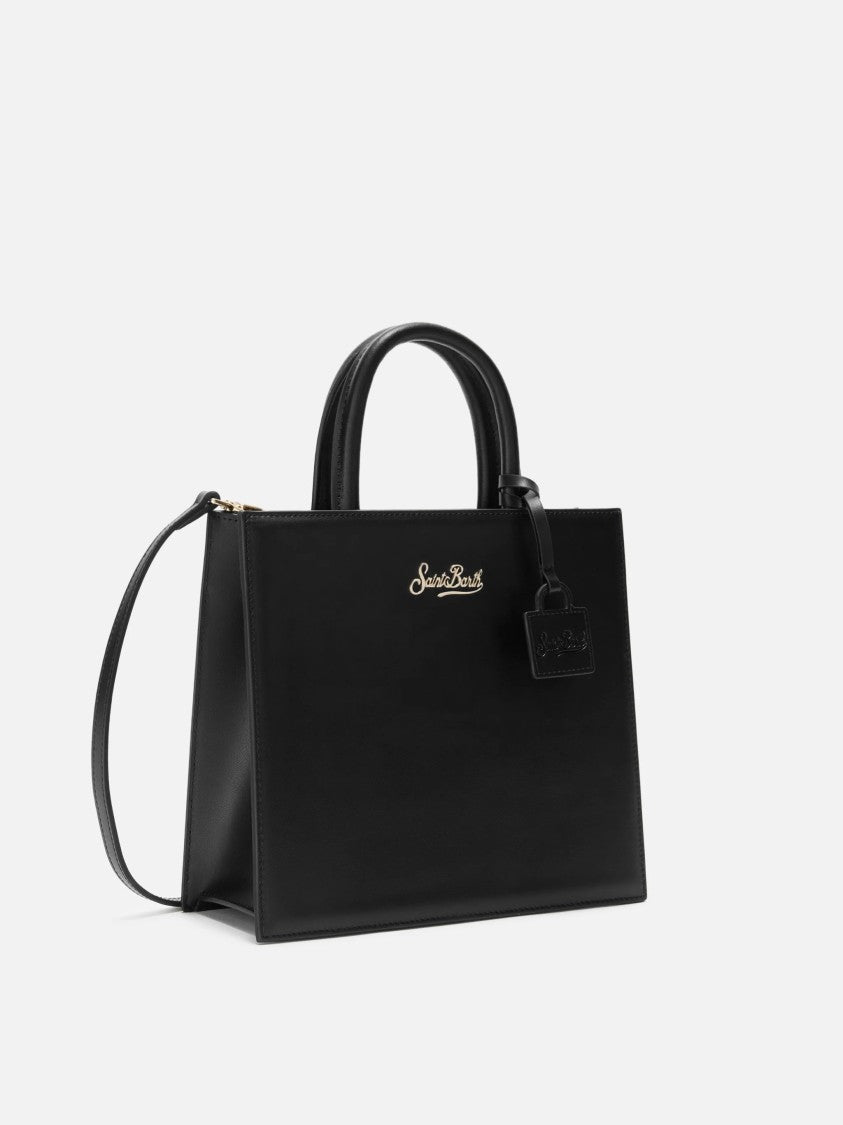 Mc2 Saint Barth Compact Midi Tote Bag With Rectangular Silhouette