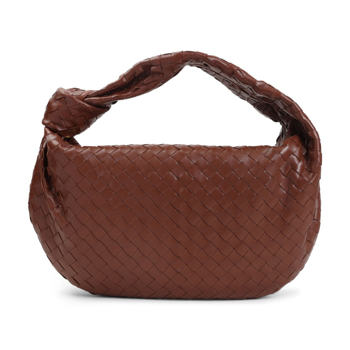 Bottega Veneta Sapele Gold Lamb Skin Small Jodie Handbag