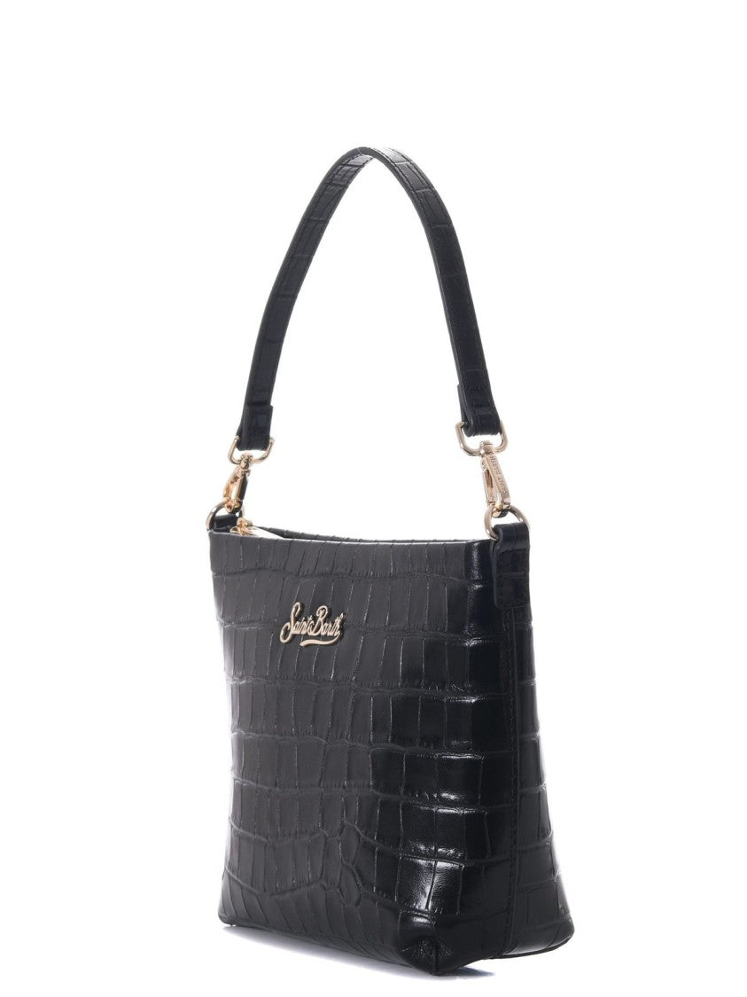 Mc2 Saint Barth Aline Bag Black Unisex Clutch