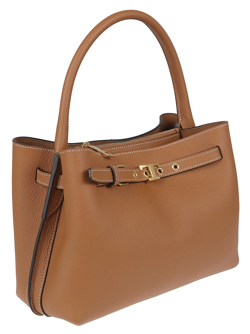 Tod's Structured Textured Calfskin Handbag